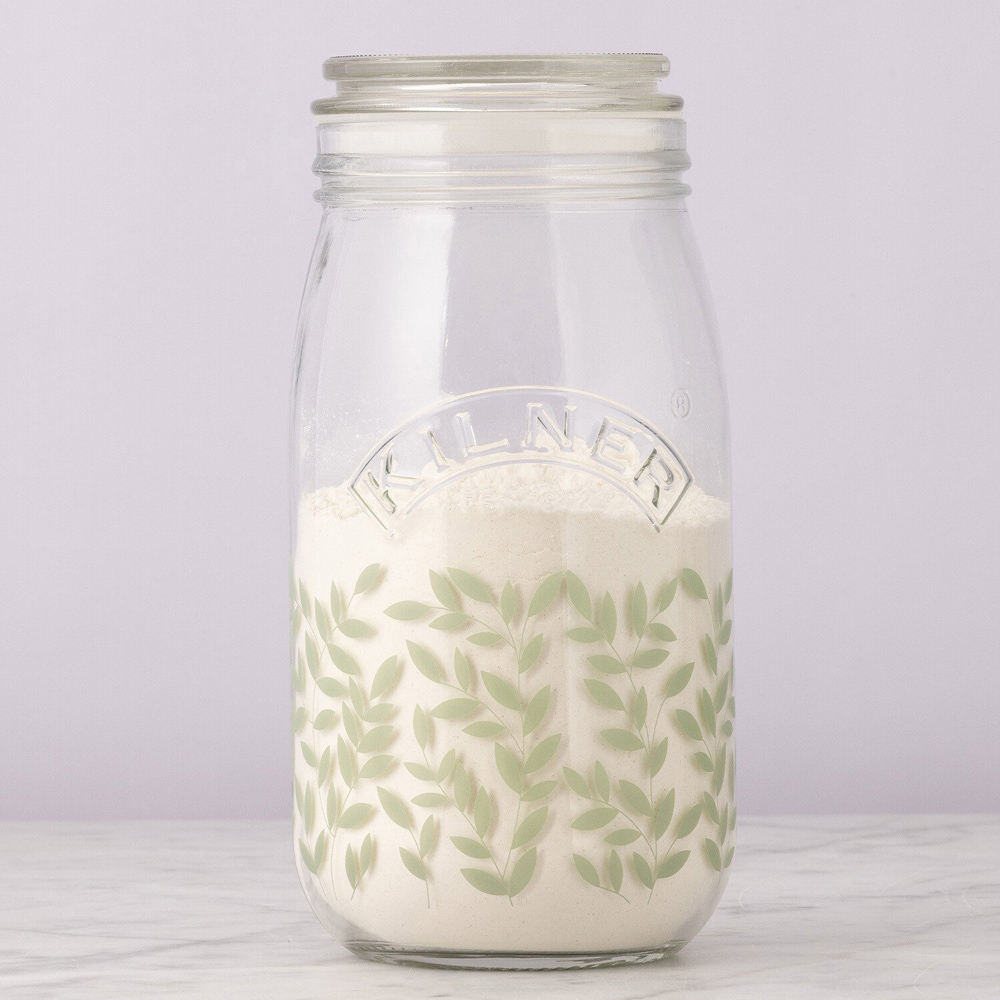 Kilner Botanical Push Top Jar - Clear / 2l Image 2