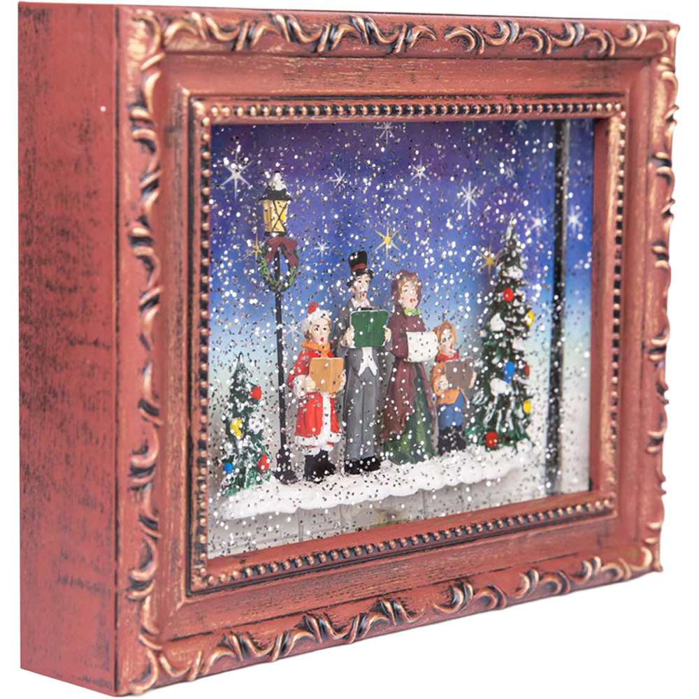 Shatchi Christmas Carol Singers Choir Scene Frame 24cm Image 3