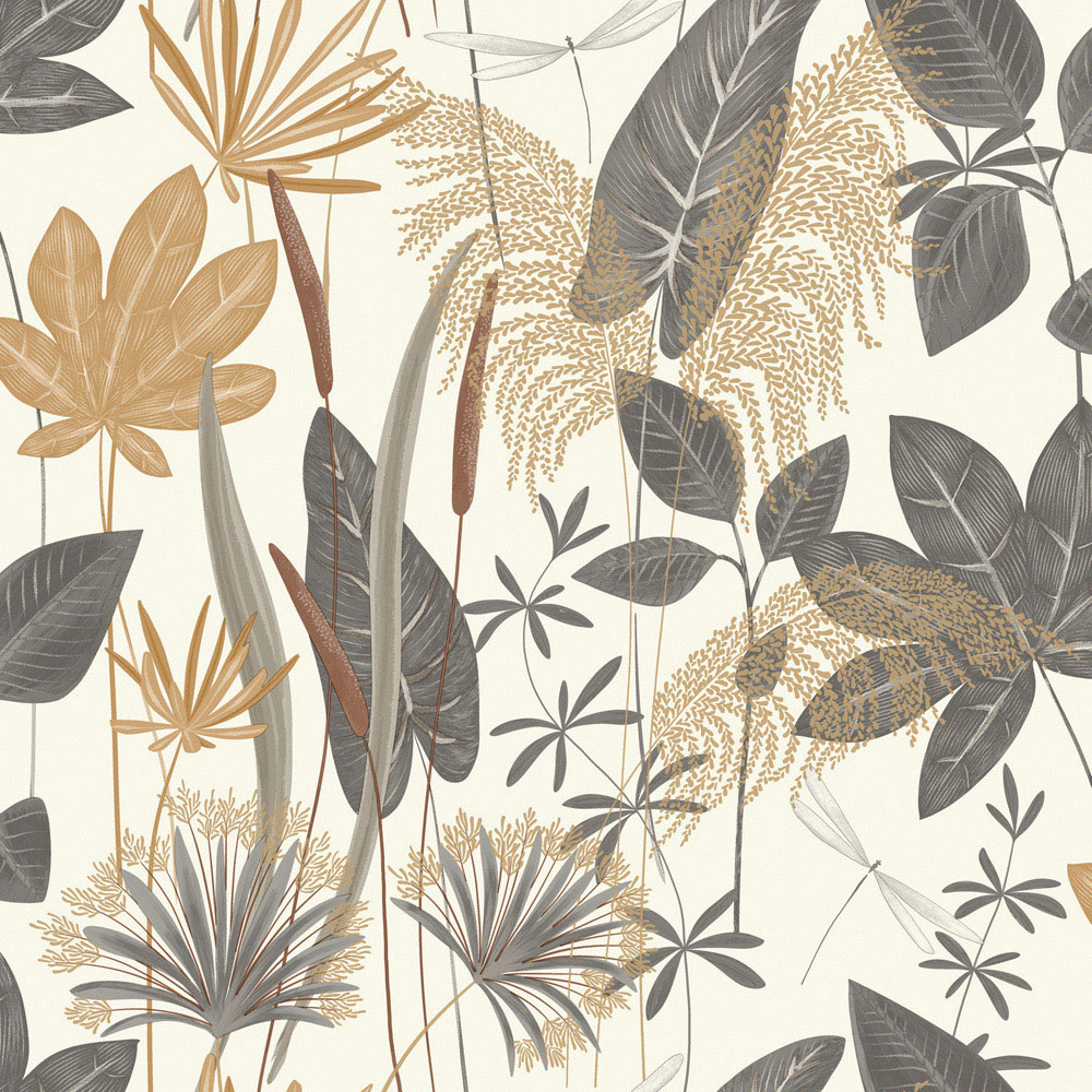 Grandeco Loma Grey Wallpaper Image 1