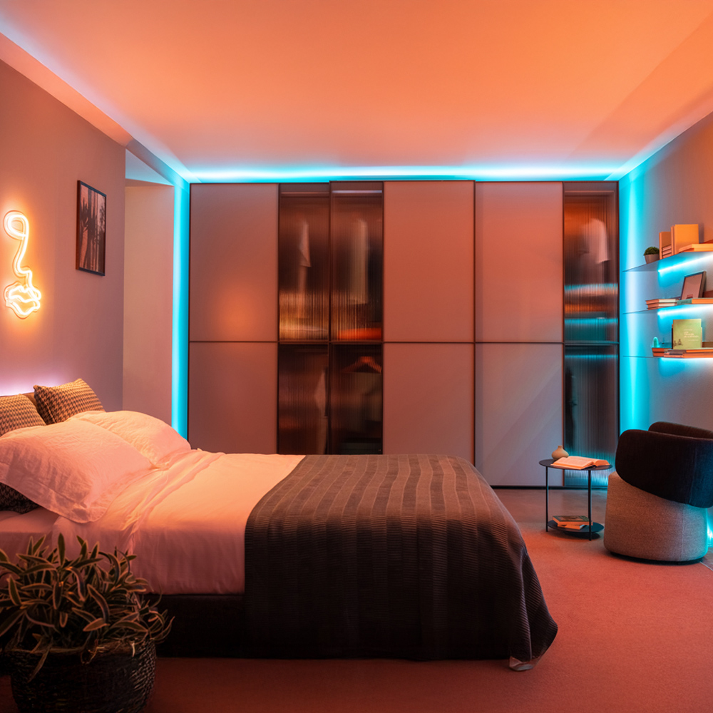 Twinkly Dots 60 RGB LED Smart Black Cable String Light 3m Image 5