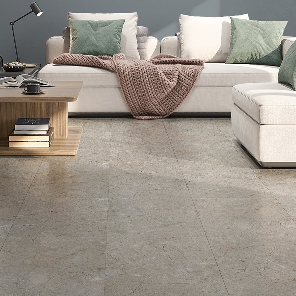 Plancs Flooring Natural Marble Self Adhesive Floor Tiles 0.93sqm Image 1