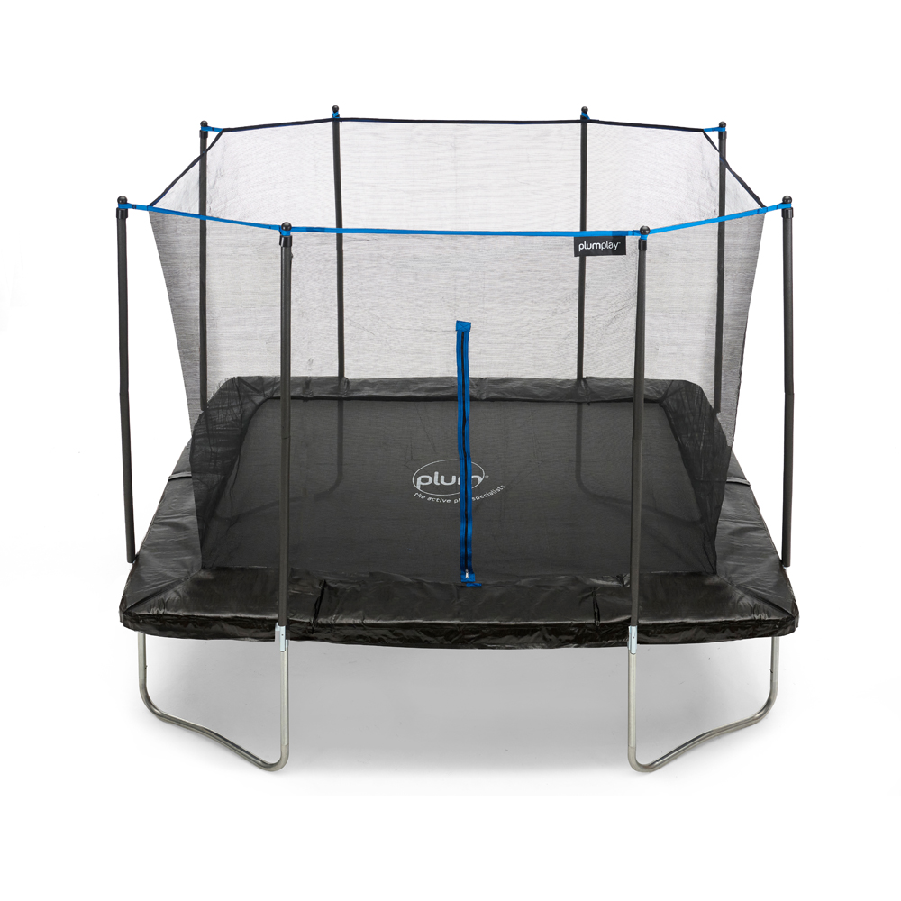 Plum Play 10 x 8ft Rectangular Springsafe Trampoline and Enclosure Image 3