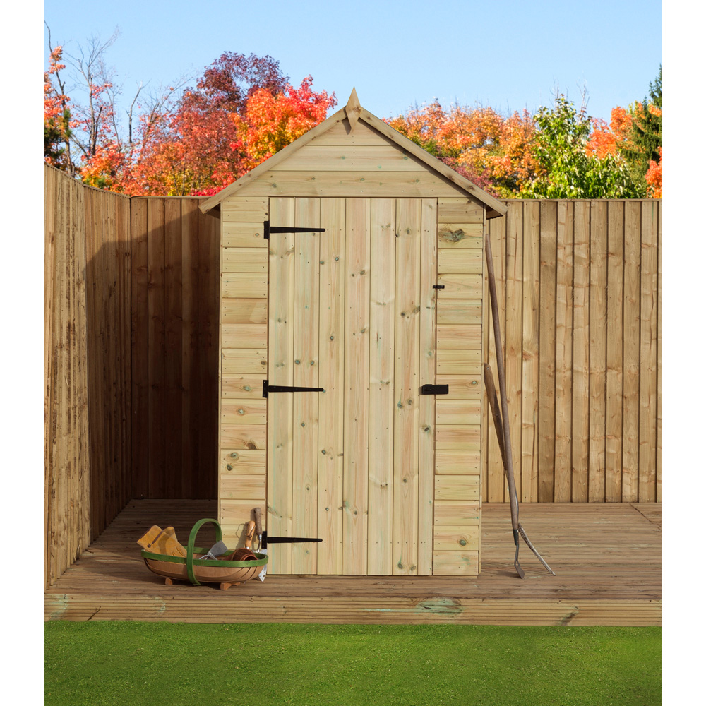 Empire Sheds 9200 4 x 8ft Tongue and Groove Apex Garden Shed Image 4