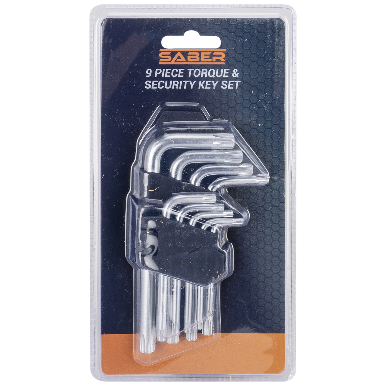 Saber 9 Piece Torque and Security Key Set Image