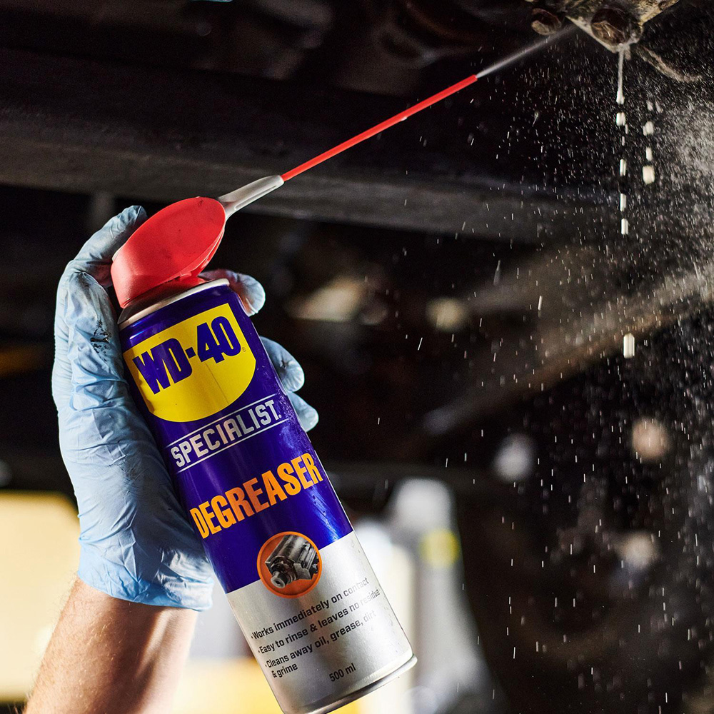 WD-40 Specialist Professional Strength Heavy Duty Degreaser Spray 500ml 2 Pack Image 6