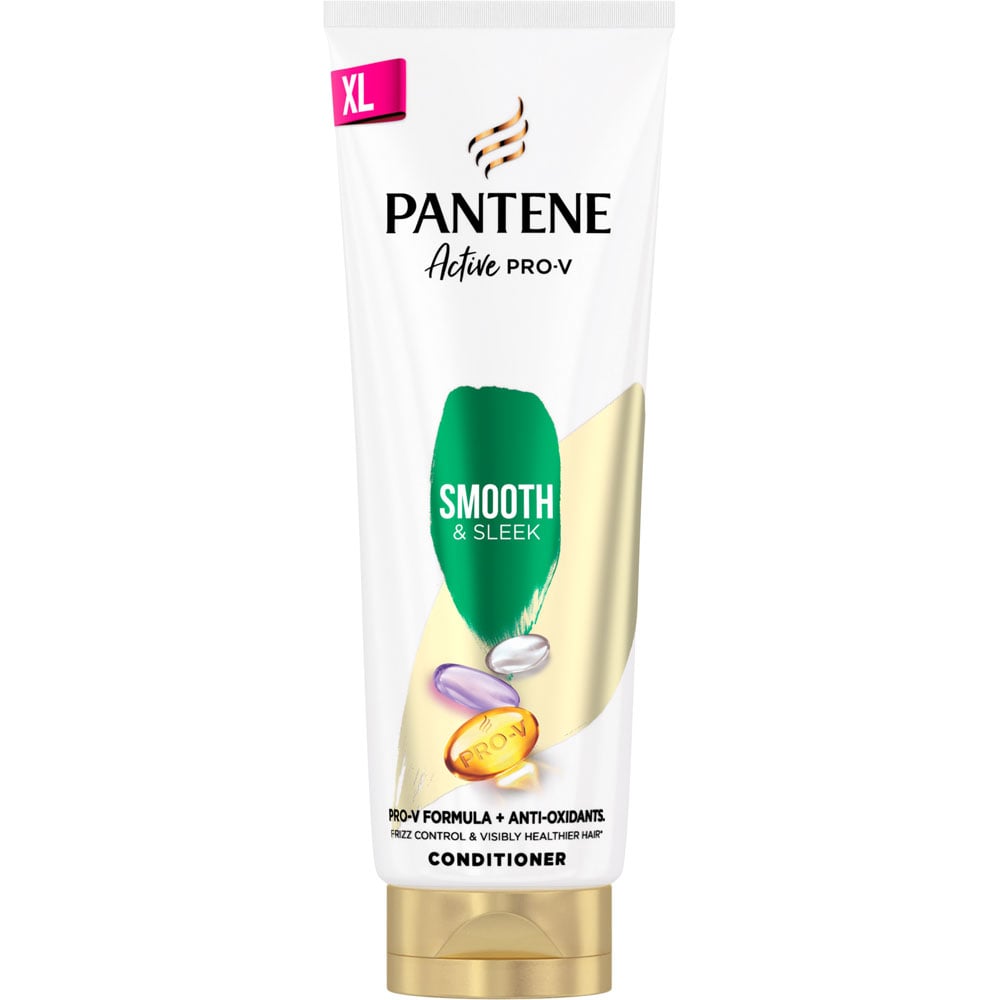 Pantene Pro V Smooth & Sleek Hair Conditioner Case of 6 x 350ml Image 2