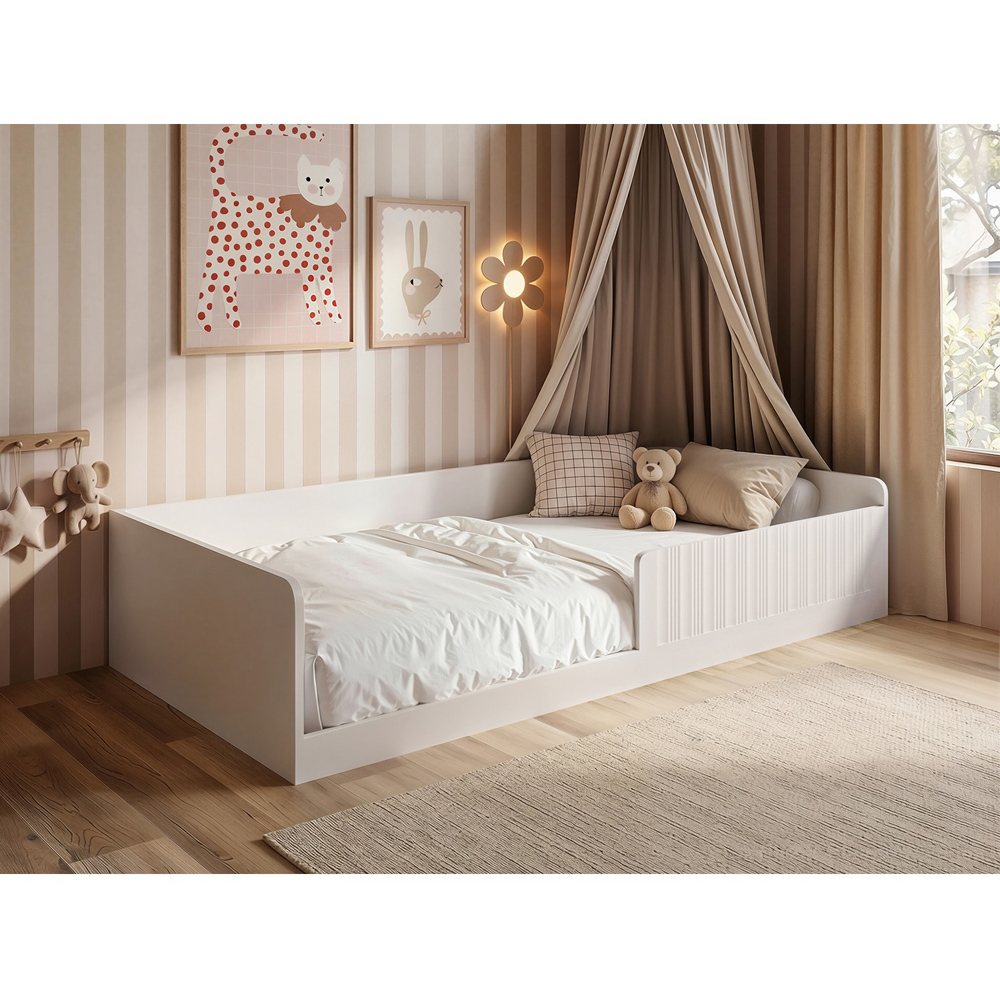 Flair Nadia Single White Montessori Bed Image 4