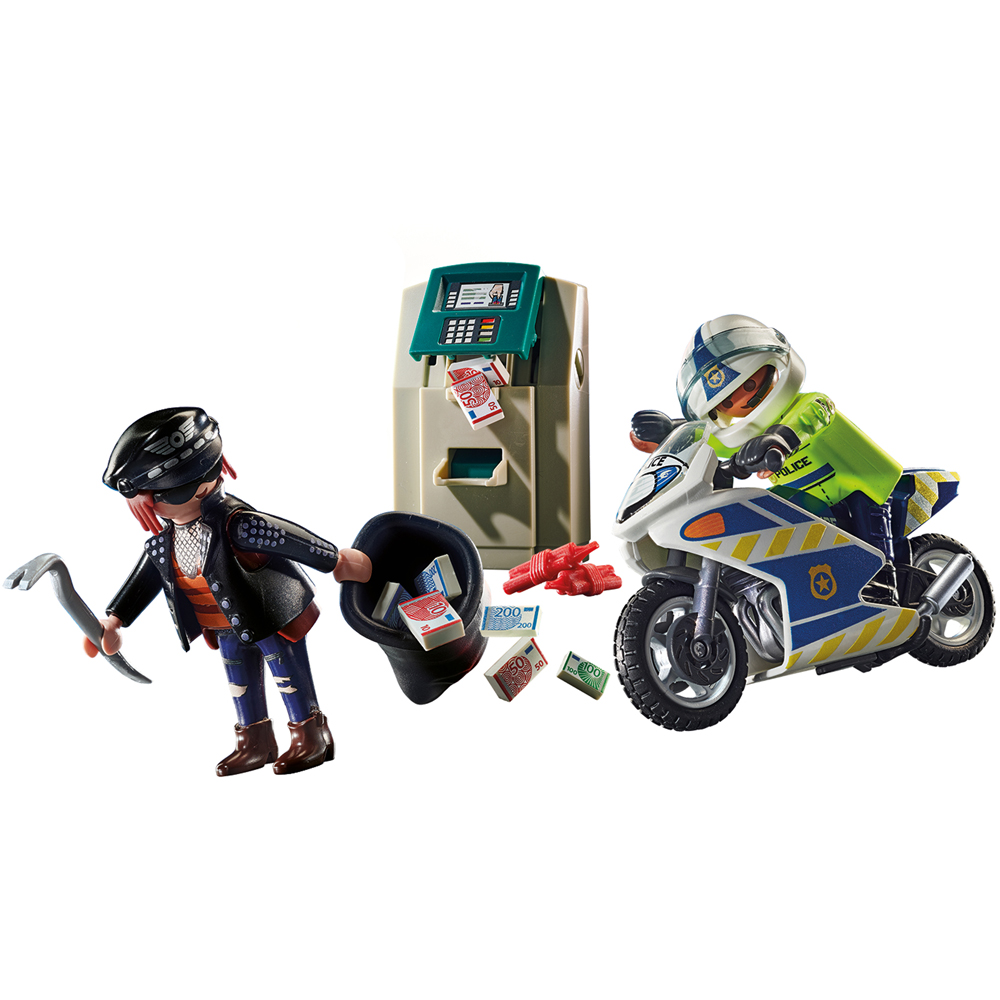 Playmobil Bank Robber Chase Playset 32 Piece Image 3