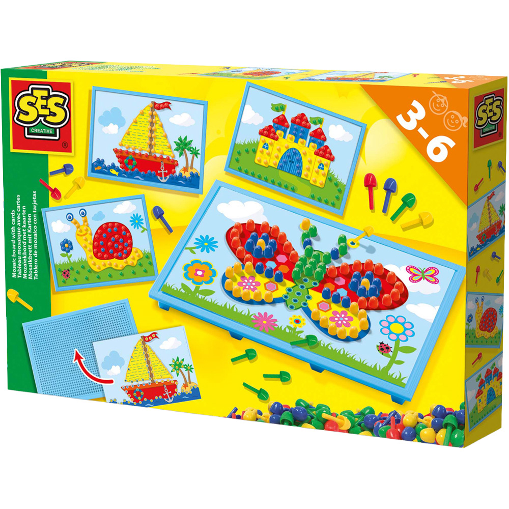 SES Creative Mosaic Board with Cards Kit Image 1