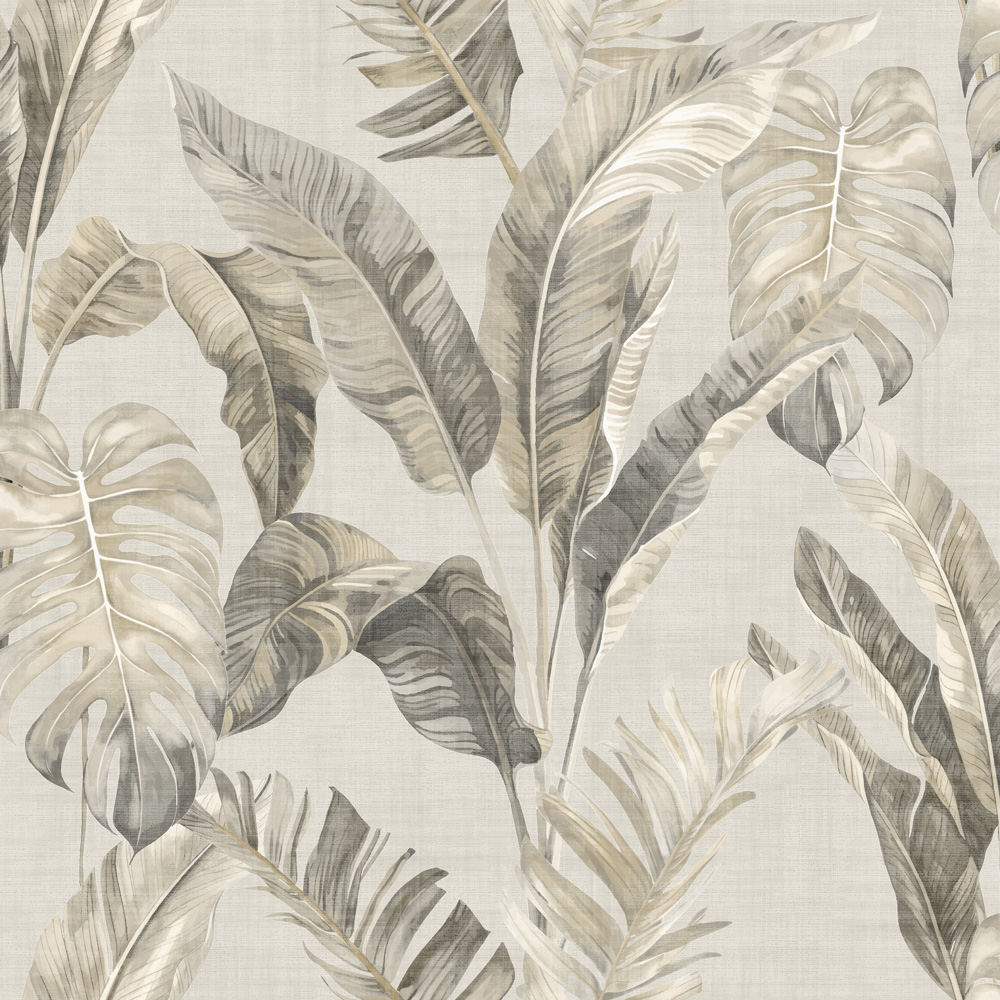 Arthouse Palm Springs Taupe Wallpaper Image 1