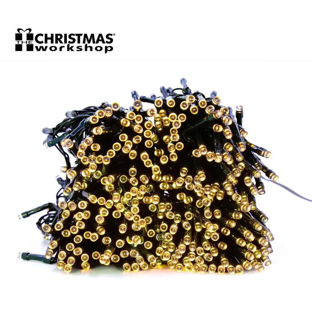 The Christmas Workshop 600 Warm White LED String Light Image 2