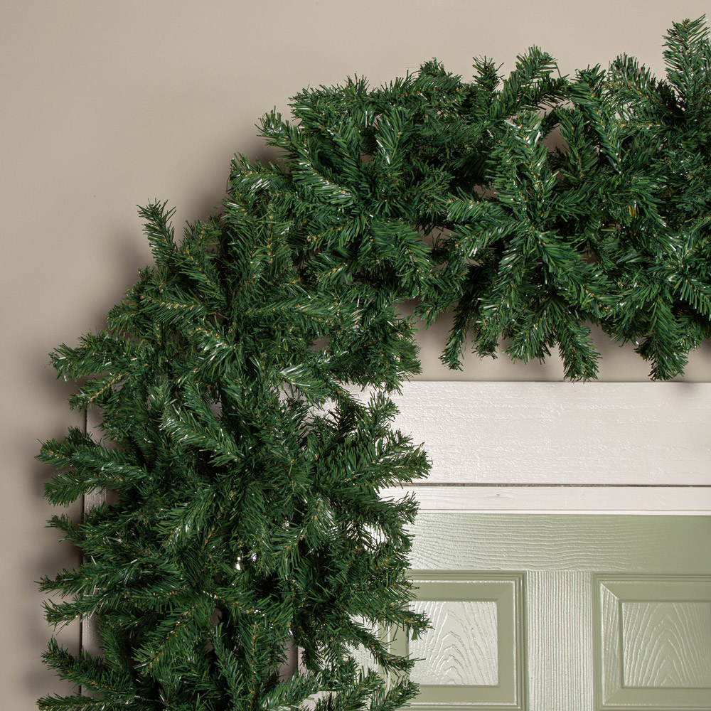 Samuel Alexander Single Door Artificial Plain Green Christmas Tree Arch 8ft Image 5