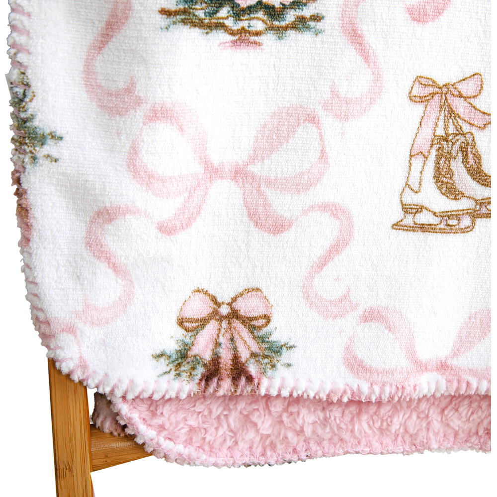 Christmas Charm Sherpa Throw Image 5