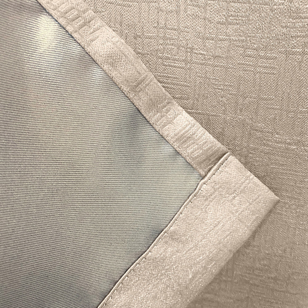 Enhanced Living Vogue Cream Thermal Blackout Eyelet Readymade Curtains 229 x 274cm Image 4