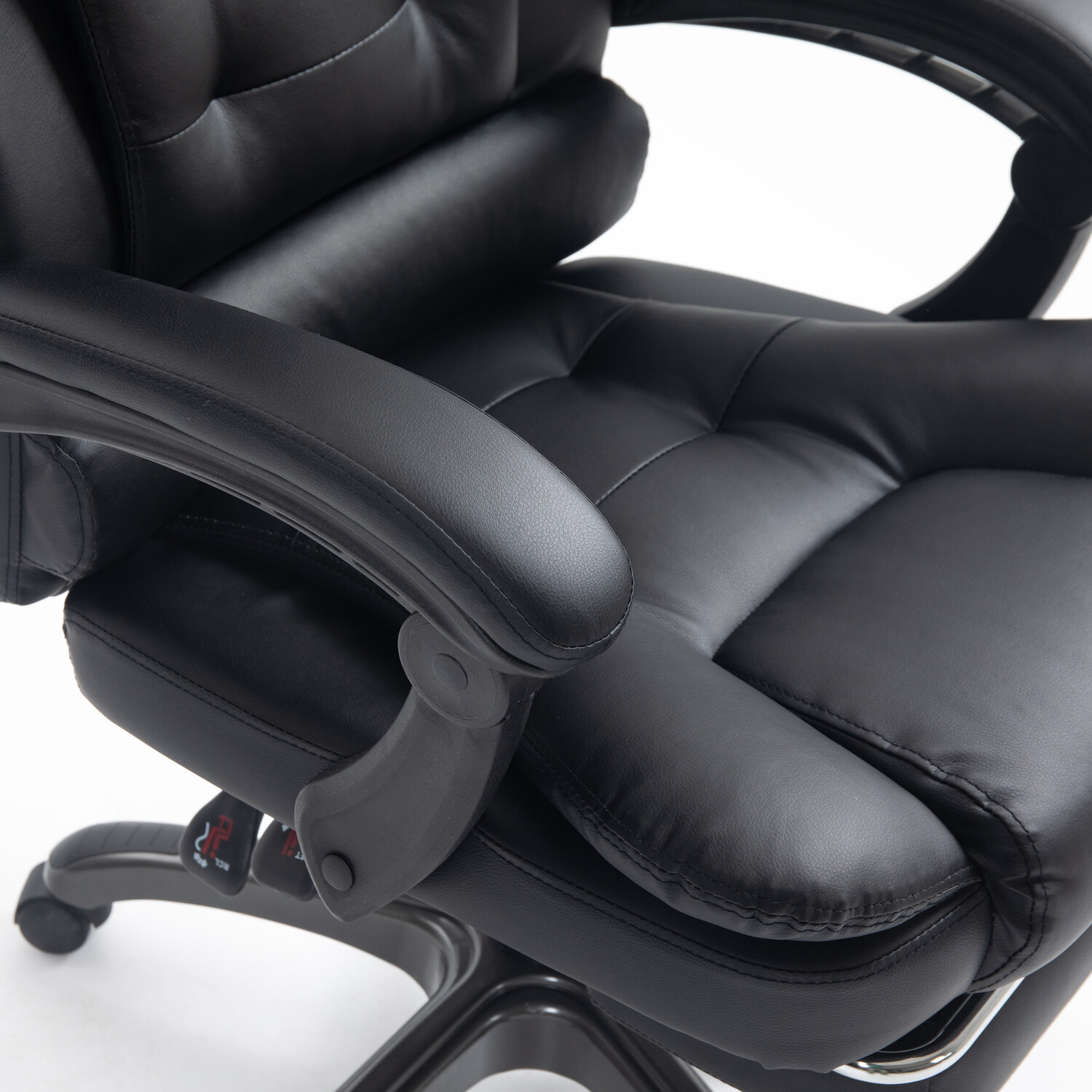 Heated Massage Chair - Black Image 3