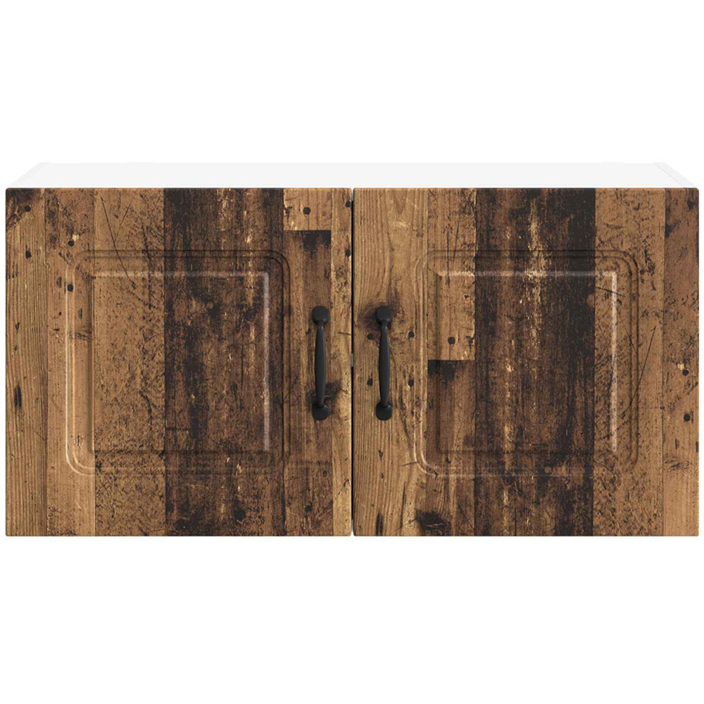 vidaXL Kalmar 2 Door Old Wood Wall Kitchen Cabinet Image 4