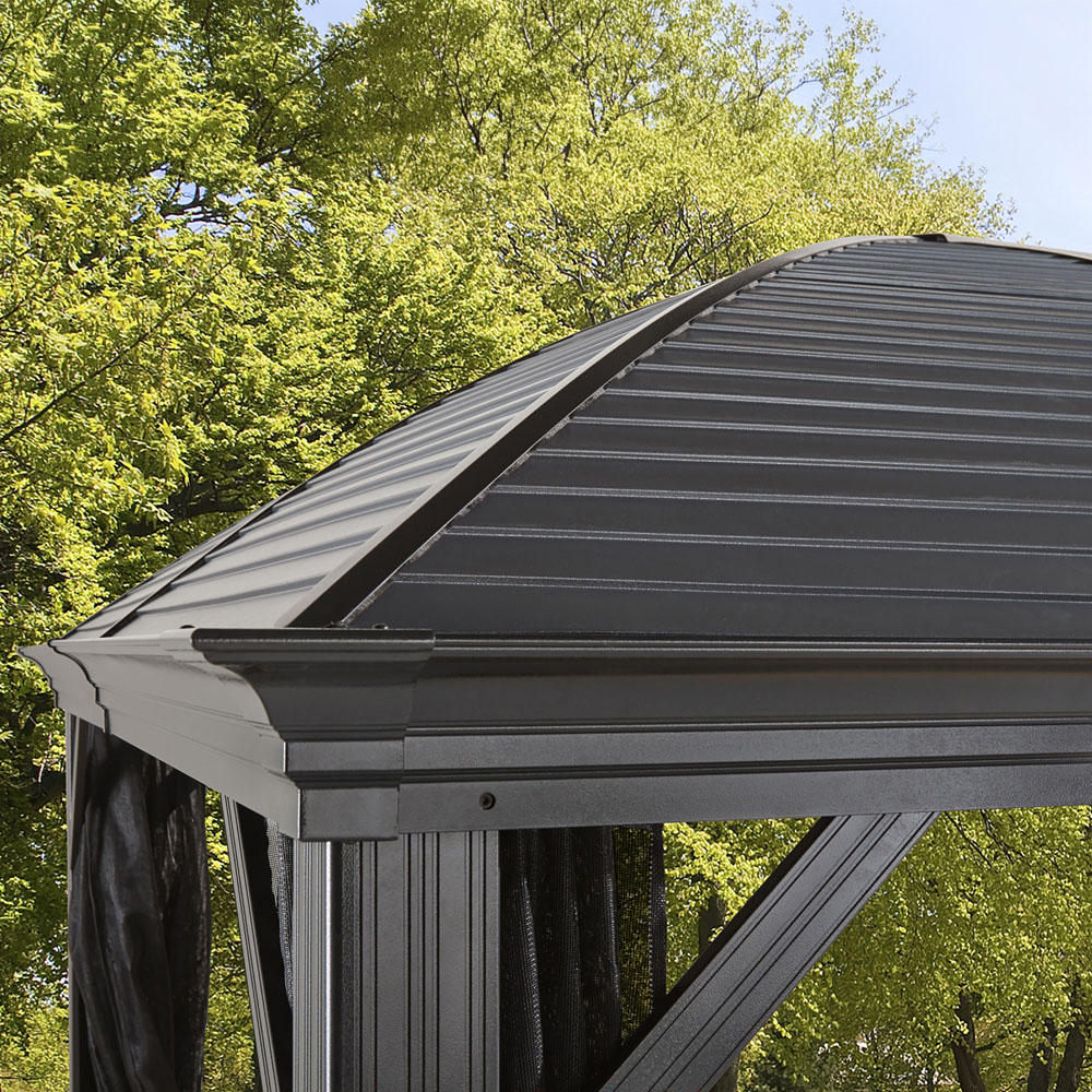Sojag Moreno 3 x 3.7m Grey Gazebo Image 4