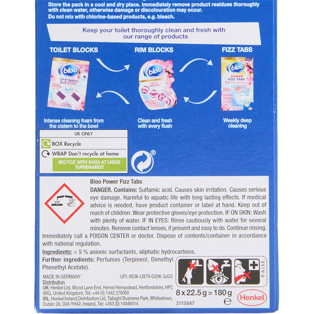 Pack of 8 Bloo Petal Breeze Fizz Tabs Image 5