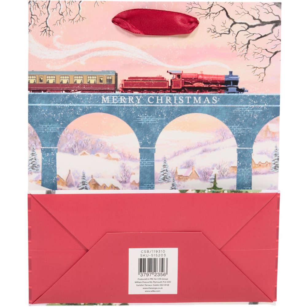 Christmas Scene Charming Gift Bag Small Image 4