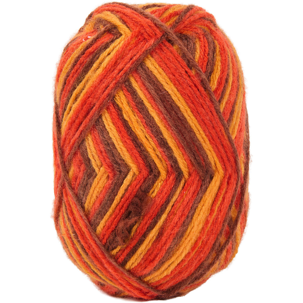 Rustic Embers Ombre Knitting Yarn Image 3