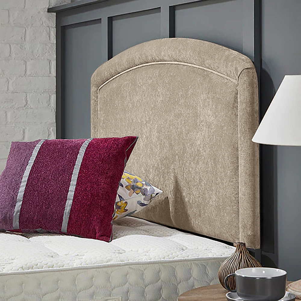 Eleganza Home Melanie Super King Size Cream Naples Strutted Headboard Image 2