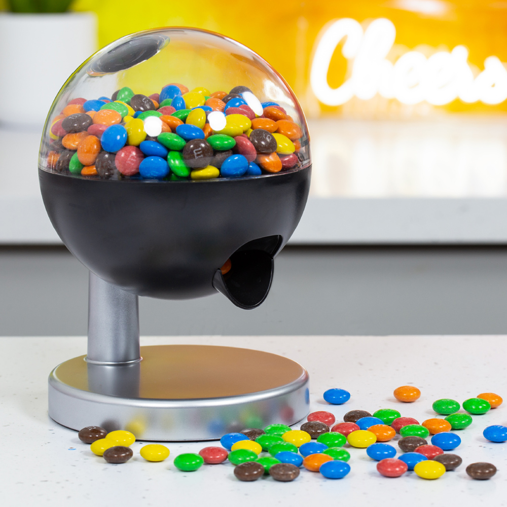 Global Gizmos Mini Black Touch Activated Candy Dispenser Image 2