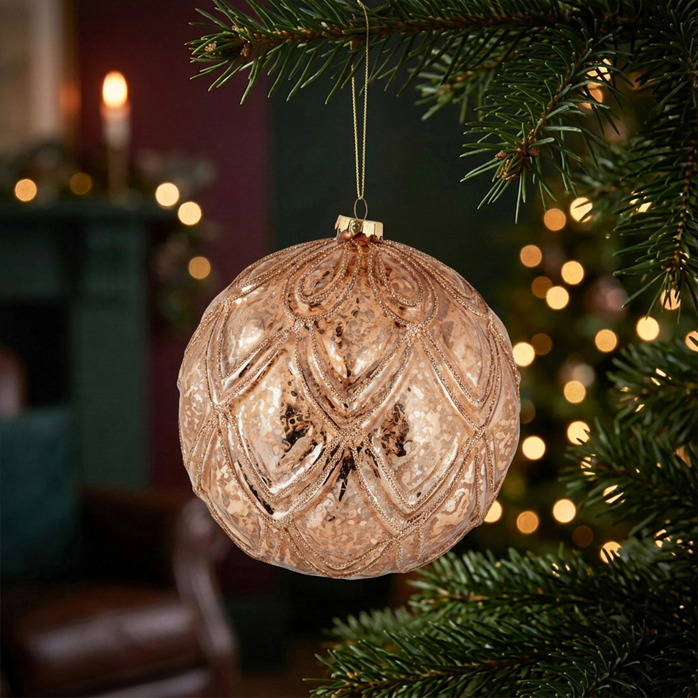 Antique Decadent Bauble - Bronze Image 2