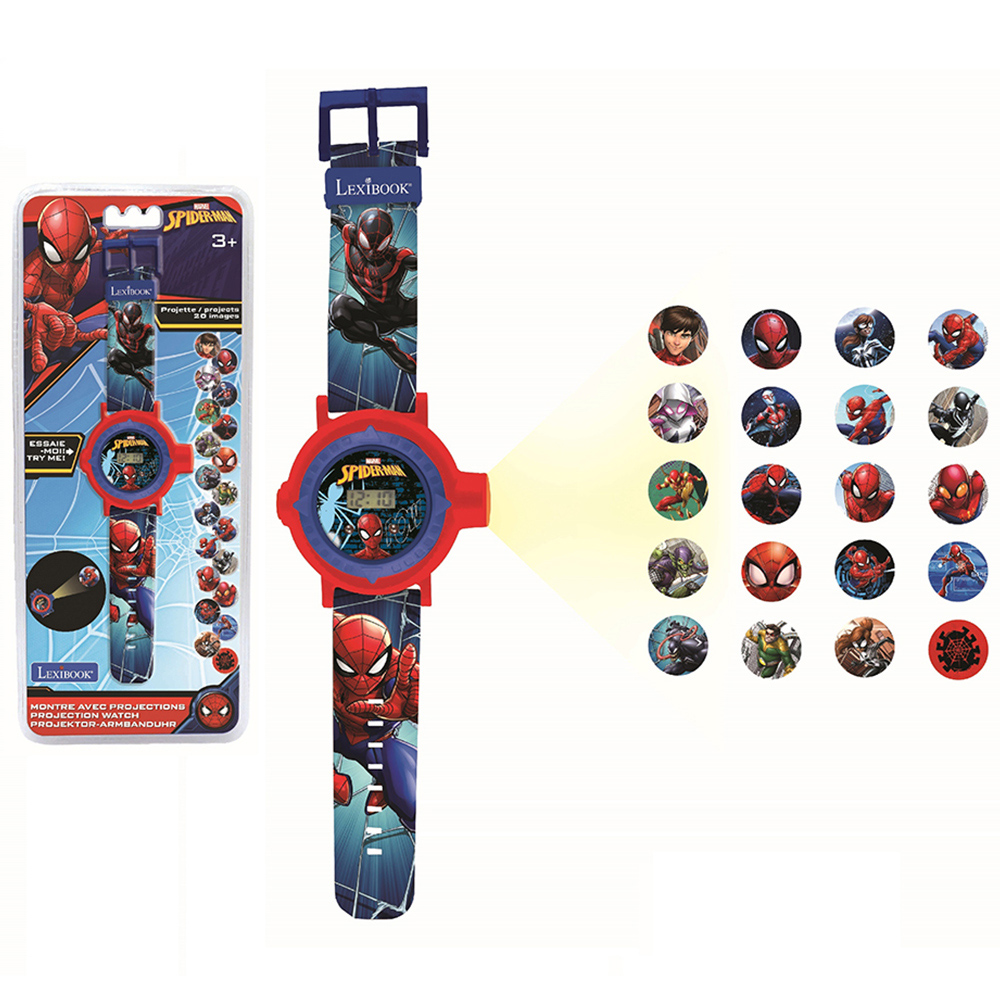 Lexibook Spiderman Children Projection Watch Image 5