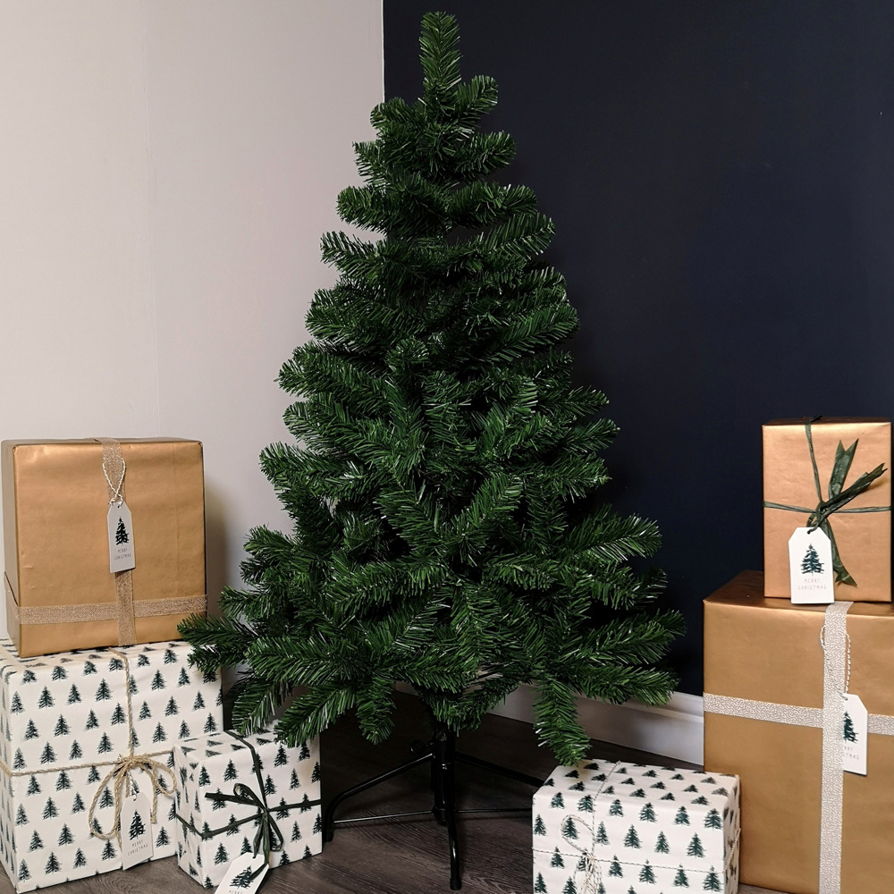 Imperial Pine Green Artificial Christmas Tree 4ft Image 2