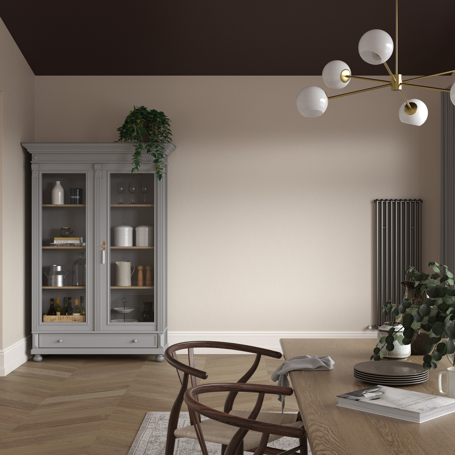 Dulux Heritage Walls and Ceilings Pale Walnut Velvet Matt Emulsion Paint Tester Image 6