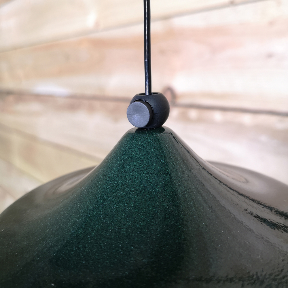 Tom Chambers Green Oriental Hanging Wild Bird Suet Pellet Feeder Image 3