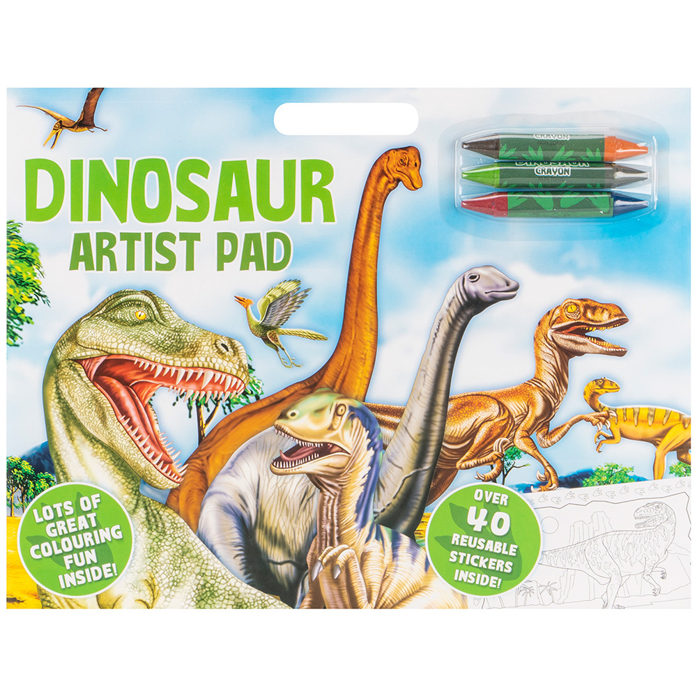 Artist Pad - Dinosaur Image 1