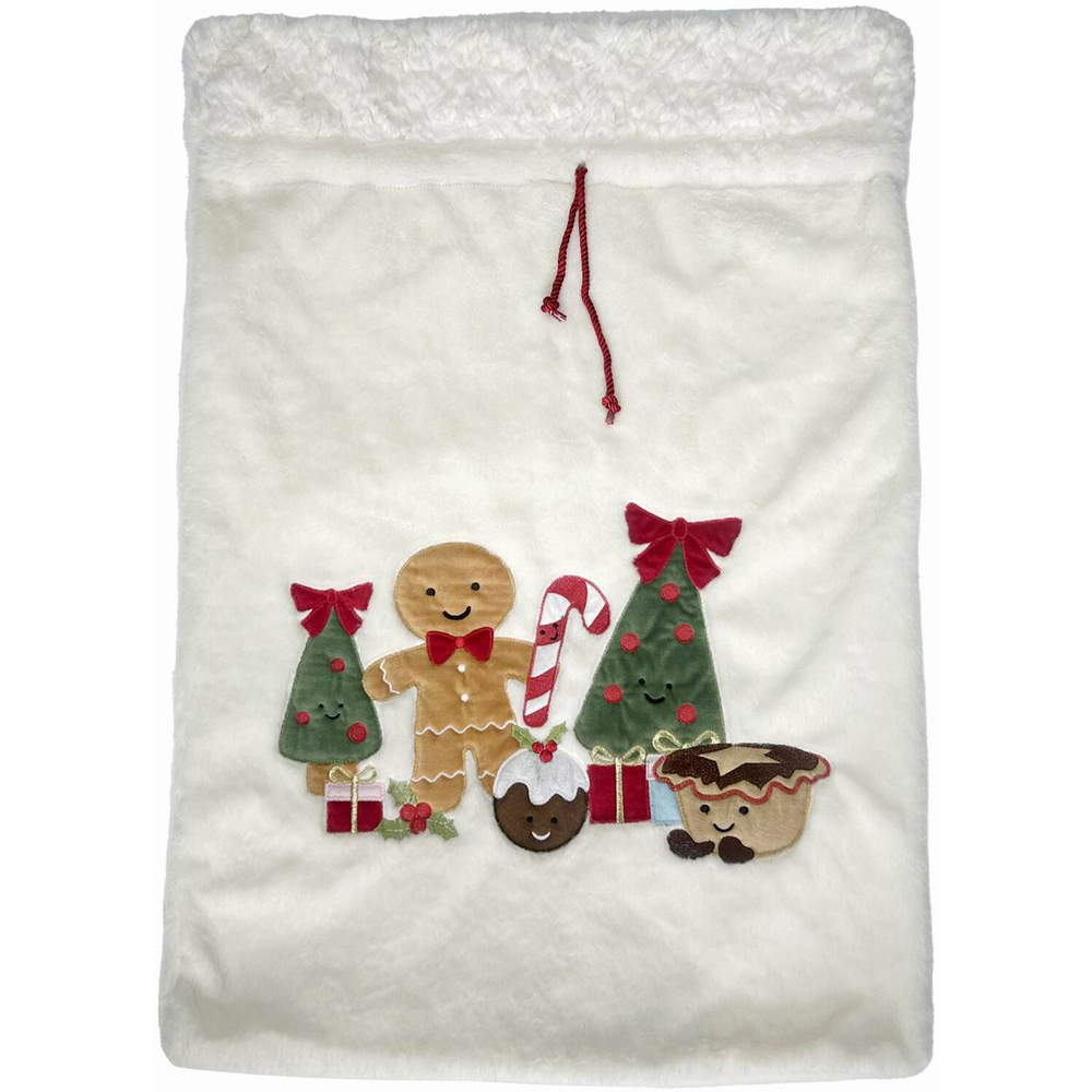 Festive Friends Present Sack - White Image 3