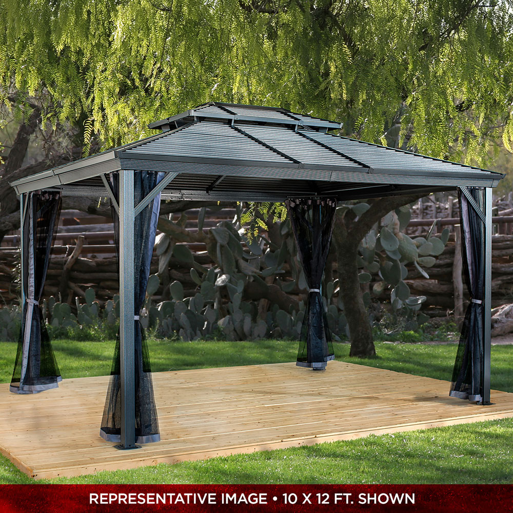 Sojag Ventura II 3 x 3m Grey Gazebo Image 6