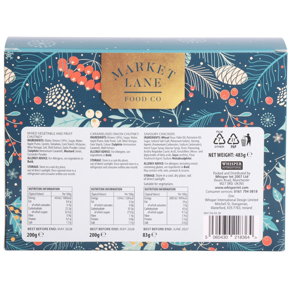 Market Lane Cracker and Chutney Gift Image 2