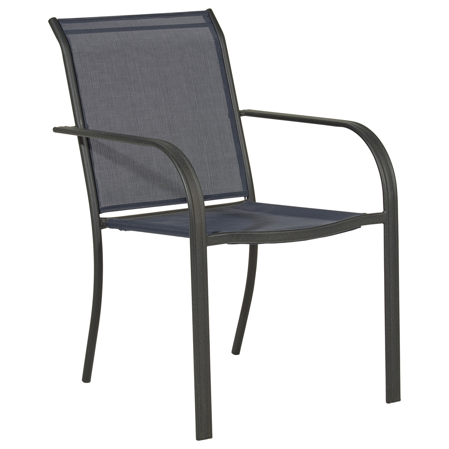 Malay Outdoor Essentials Rio Navy Sling Garden Chair Image 2