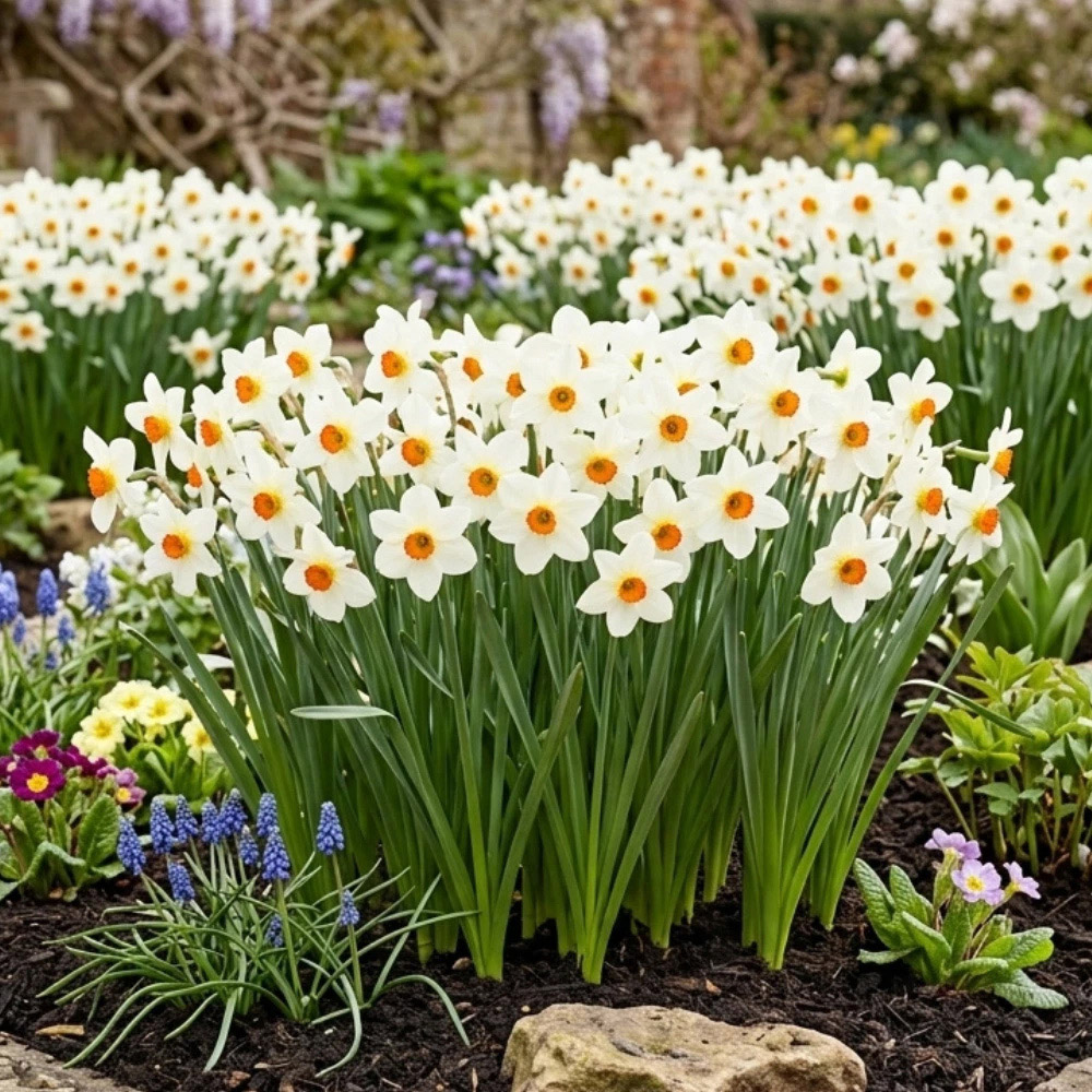 Thompson and Morgan Narcissus Viridi 2 Autumn Planting Bulb 16 Pack Image 2