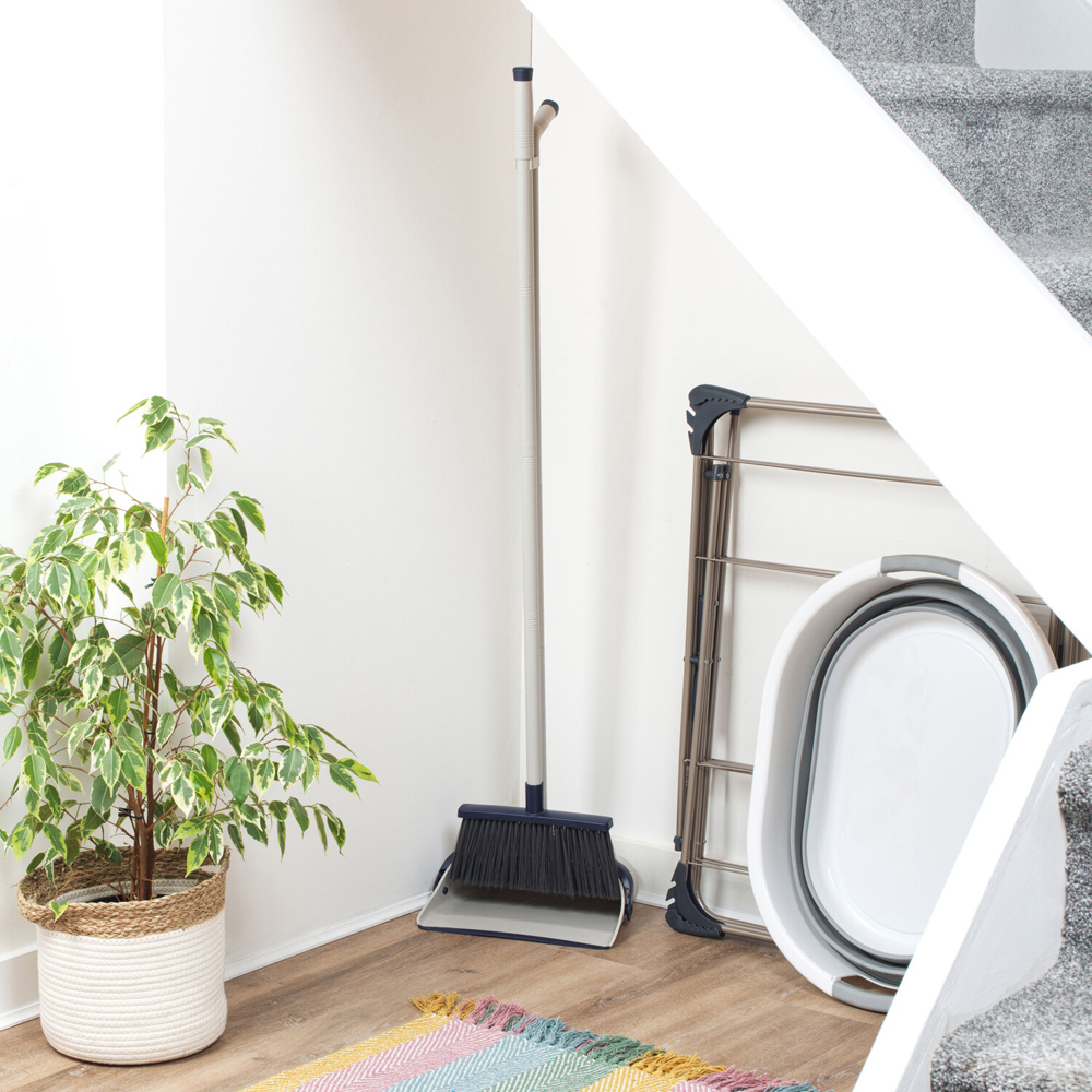 Beldray Long Handled Dustpan and Broom Image 2