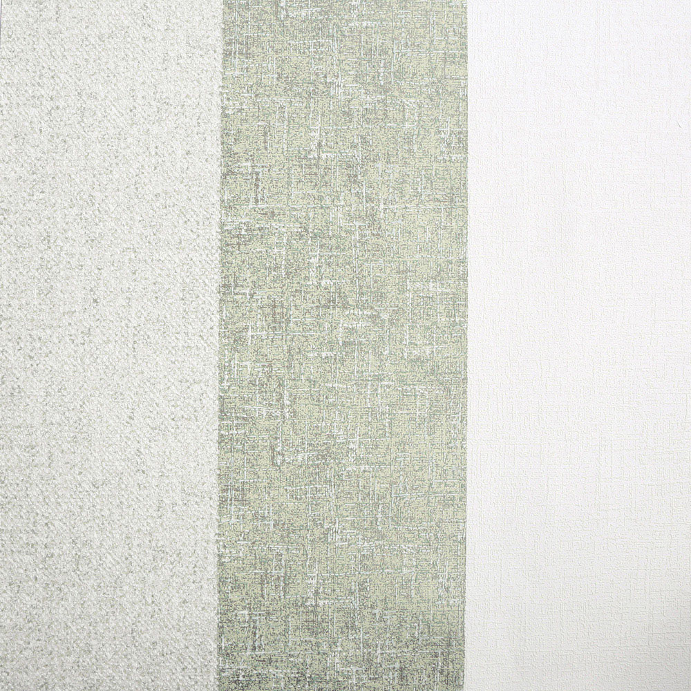 Superfresco Meadow Stripe Sage and Gold Wallpaper Image 1