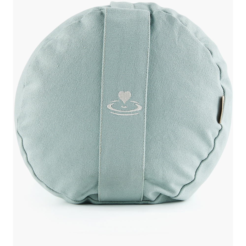 Myga Teal Buckwheat Yoga Support Bolster Pillow Image 3