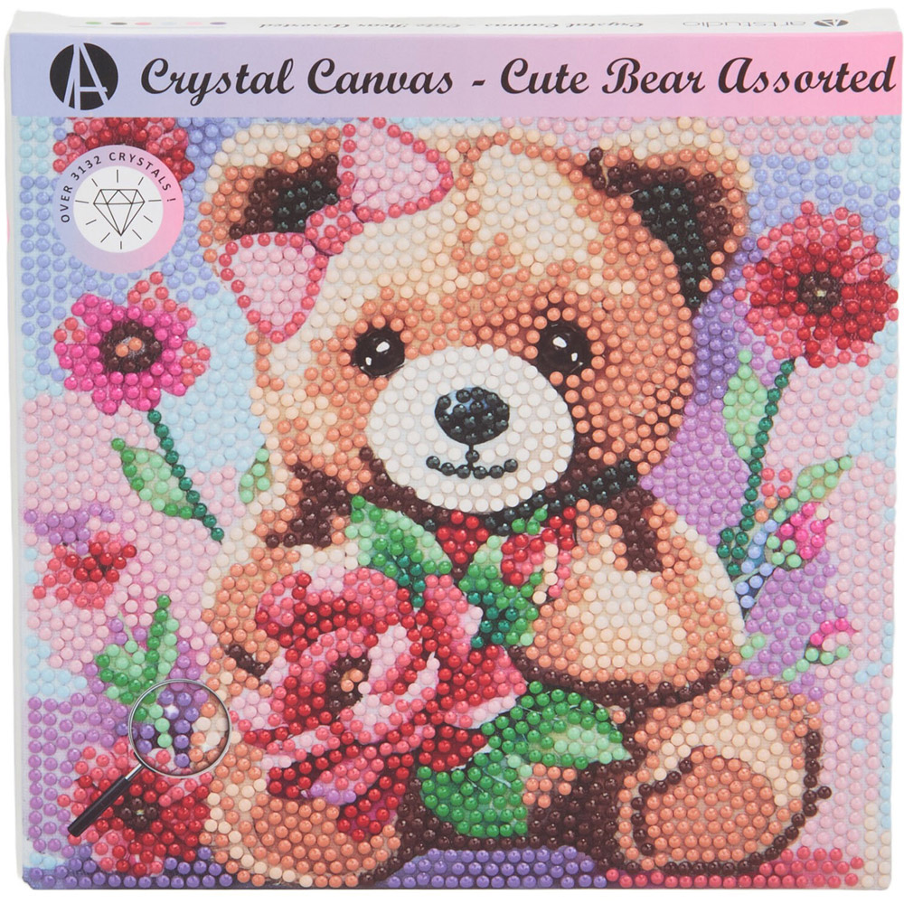 Cute Bear Crystal Canvas Kit Image 6