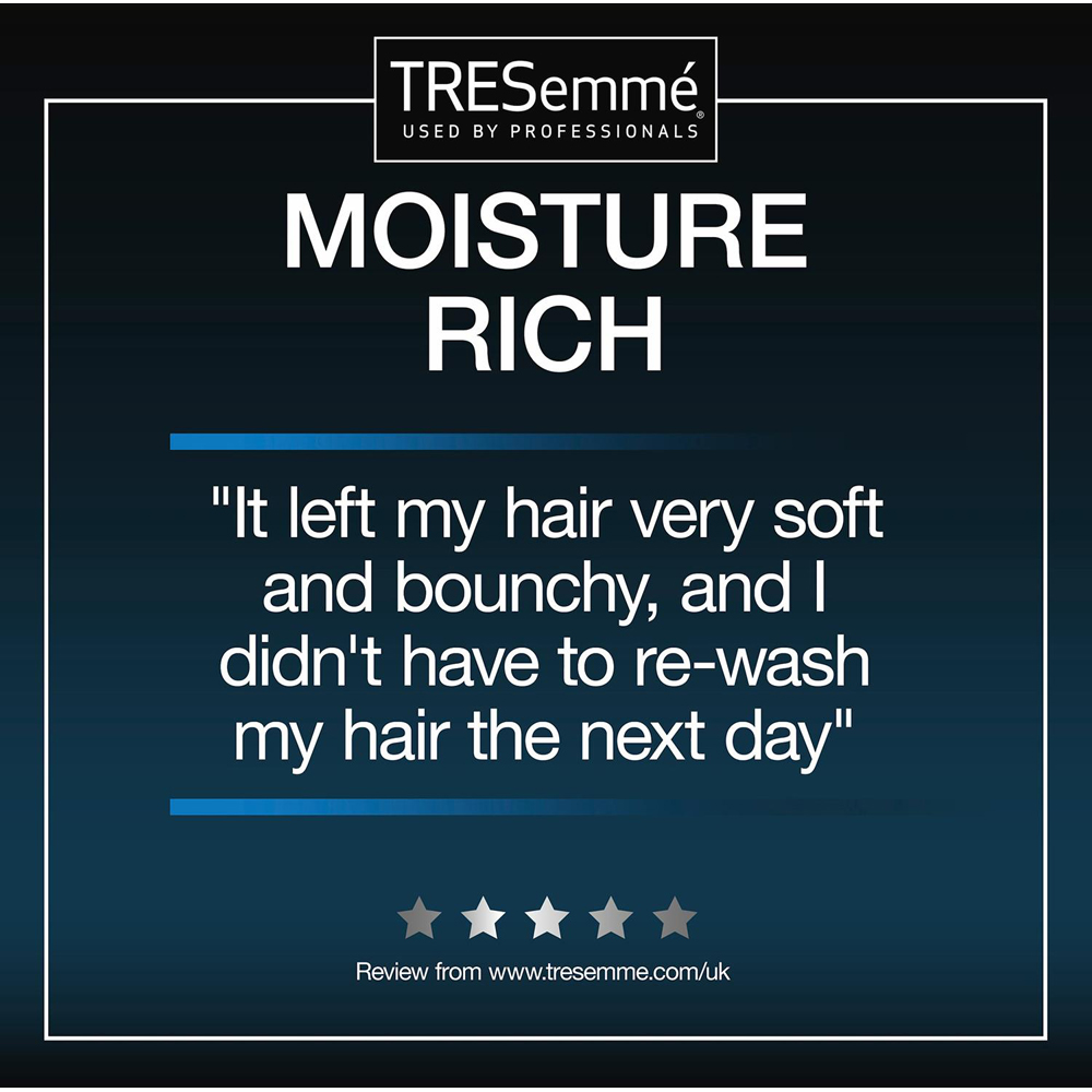 TRESemme Rich Moisture Shampoo 100ml 12 Pack Image 5