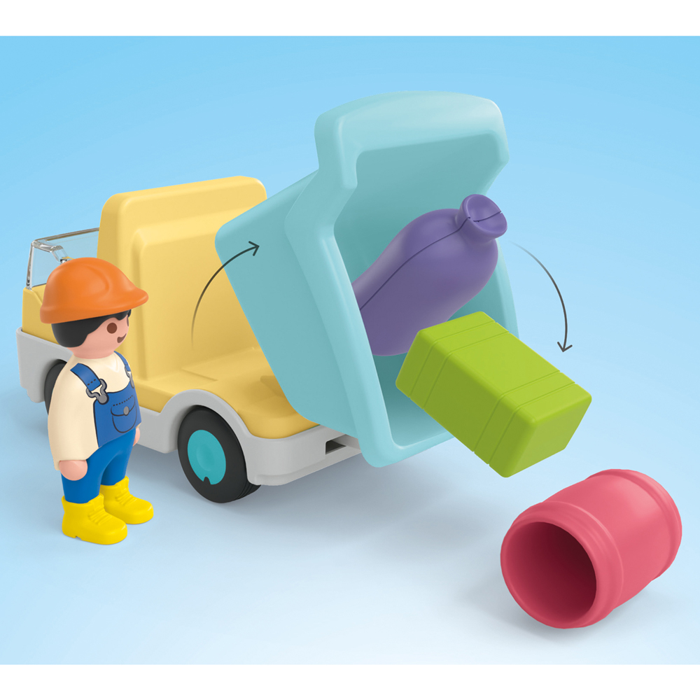 Playmobil Junior Construction Truck with Garage Playset Image 8