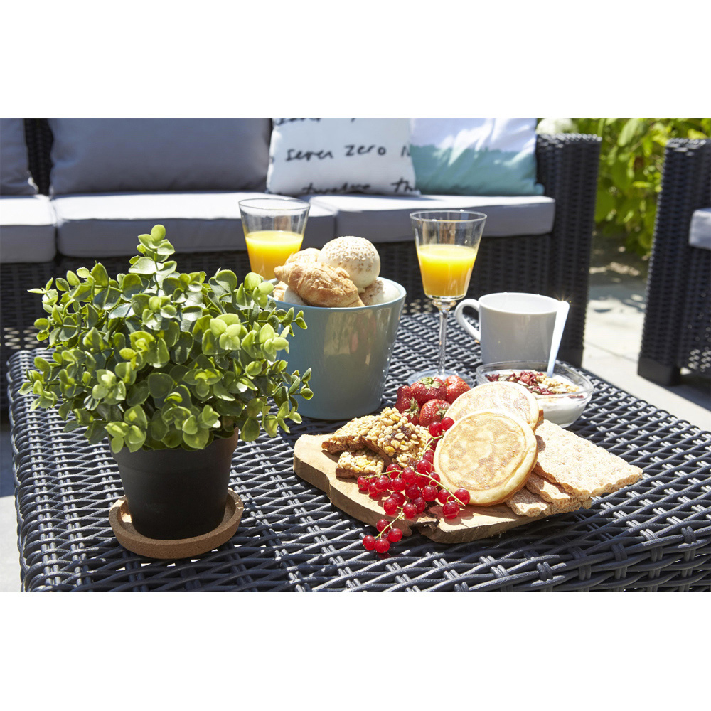 Keter California 5 Seater Graphite Garden Lounge Set Image 5