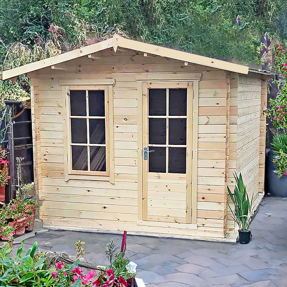 Shire Bucknells 12 x 10ft Pressure Treated Log Cabin Image 4