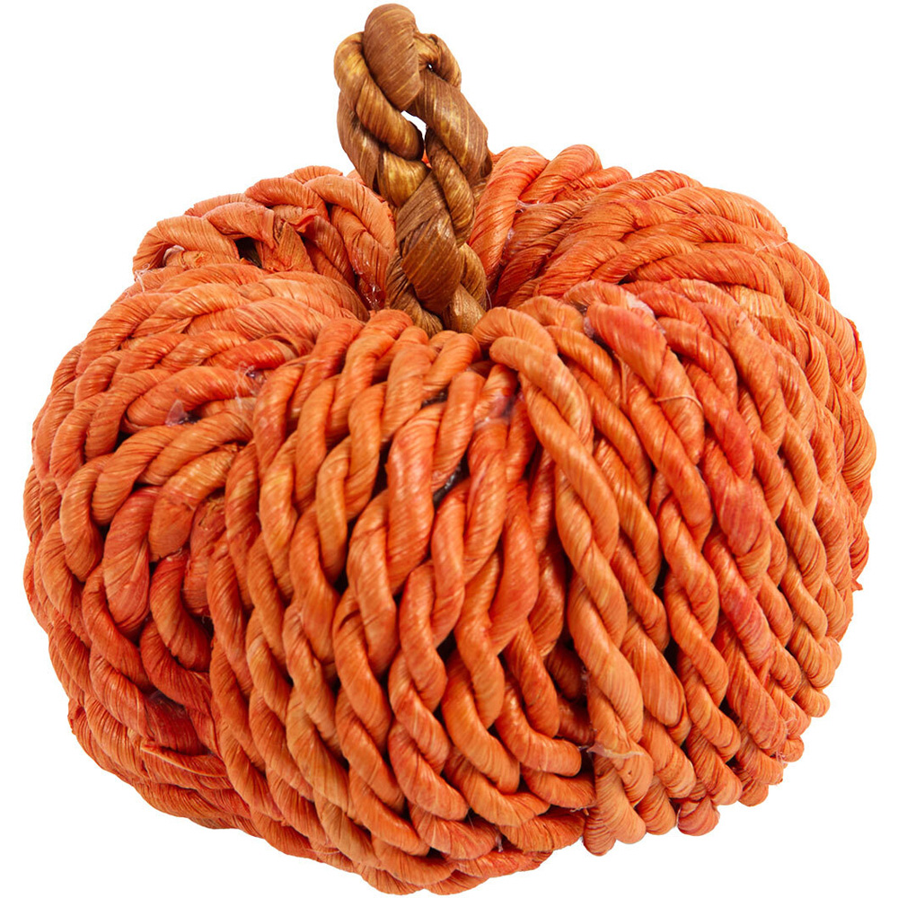 Pack of 3 Autumnal Woven Pumpkins Image 3