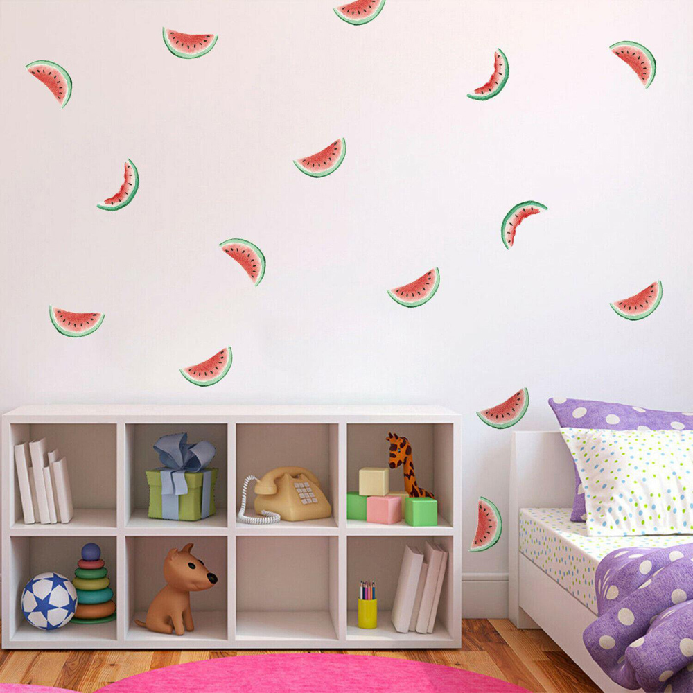 Walplus Kids Watermelon Slices Self Adhesive Wall Stickers Image 2