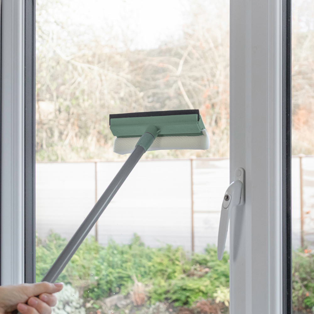 JVL Cleaning Grey Extendable Sponge Window Cleaner Image 2