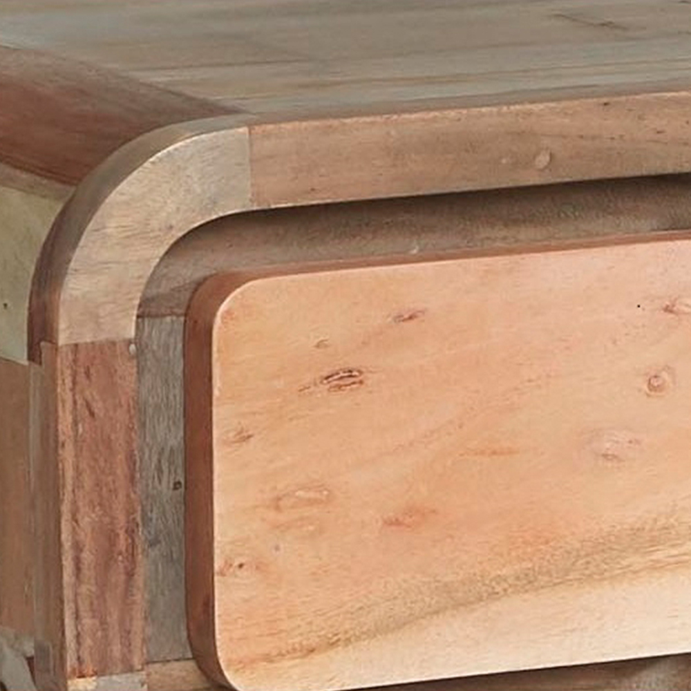 Brooklyn Aleiny 2 Drawer Wooden Console Image 3