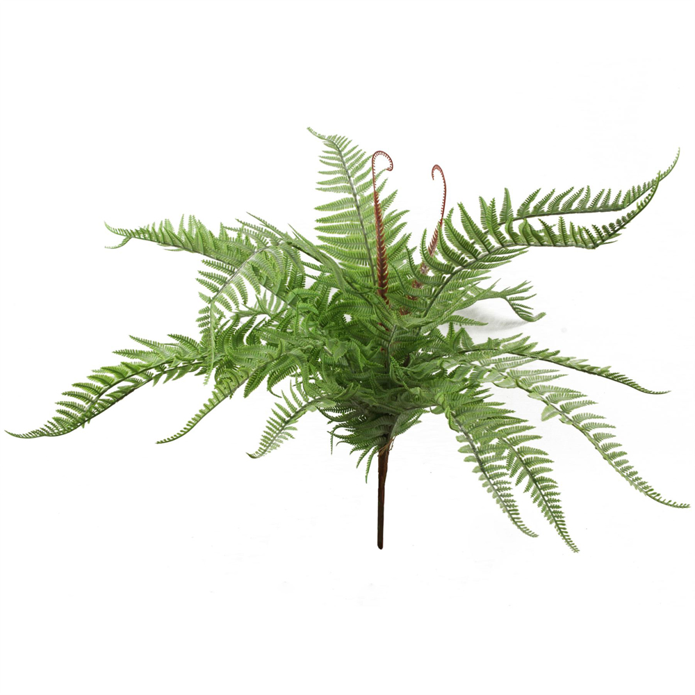 Leaf Light Green Bushy Dixie Wood Fern Artificial Plant 60cm 6 Pack Image 5